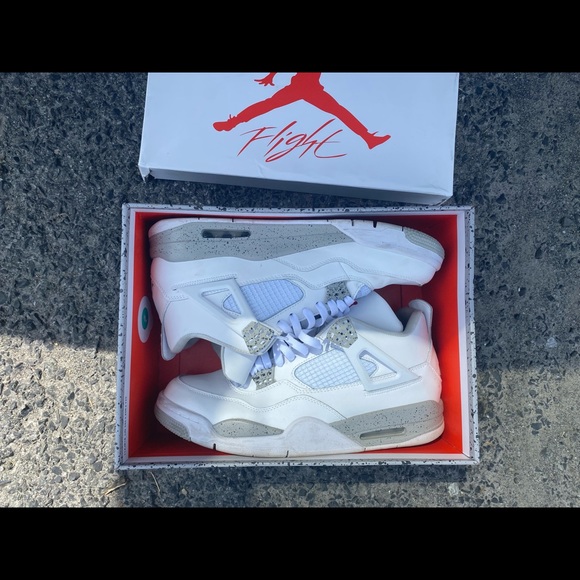 Jordan retro 4 -Oreo - Picture 1 of 3
